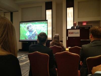 David Clarke presents OASIS at KM World 2015